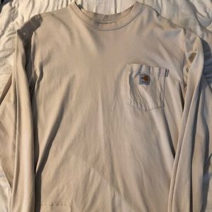 Carhartt Long Sleeve fire retardant shirt LG.